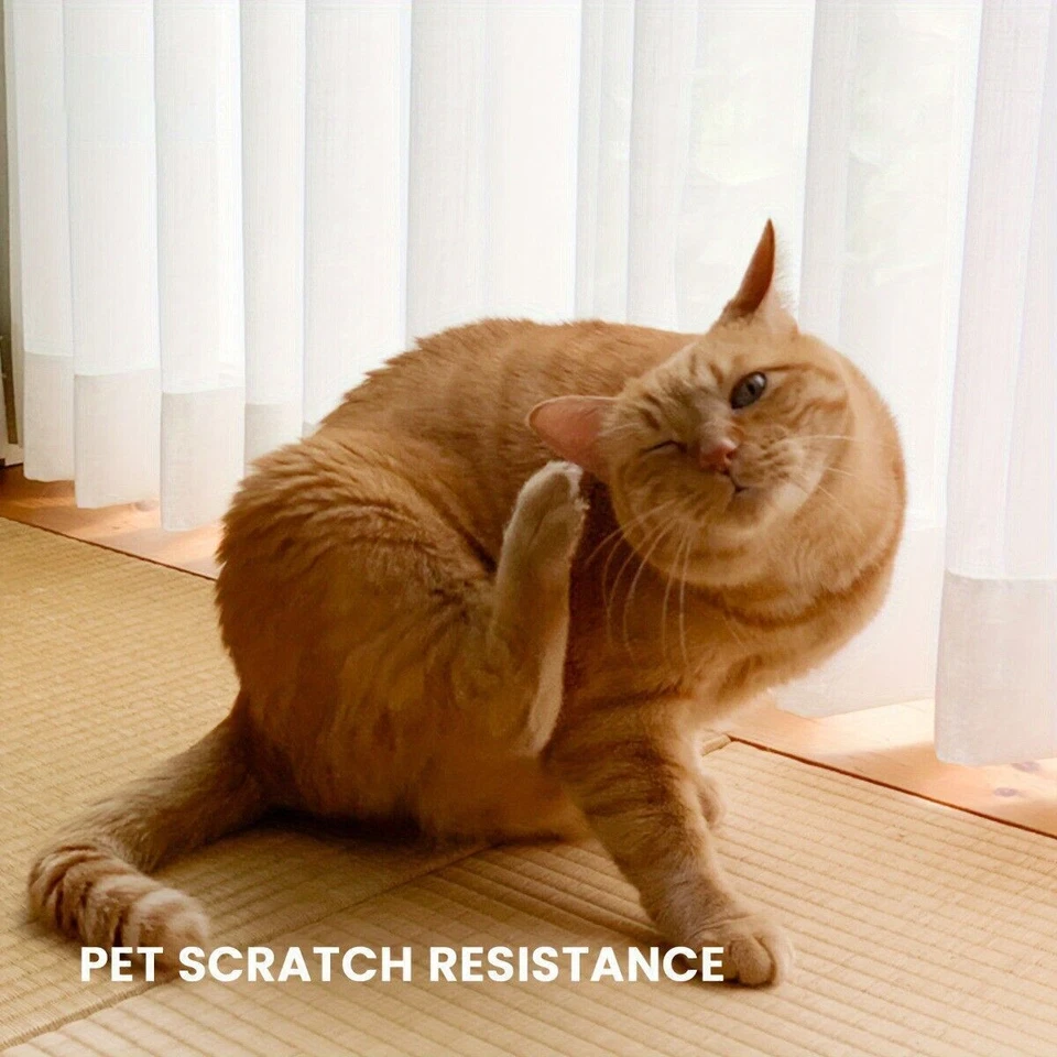 1/2x Panel Chiffon Sheer Curtains Soft Silky Texture Window Drapes Bedroom Decor - Image 3 of 4