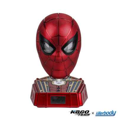 Killerbody Iron spider Spider-Man 1: 1 Electric Blinking Helmet Mask Cosplay Toy