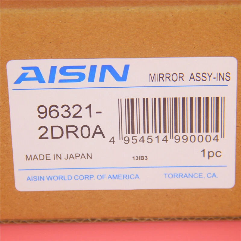 Espejo retrovisor interior AISIN para Nissan Altima Armada Frontier Máxima Foto 2 de 4