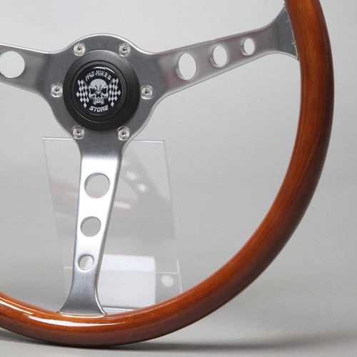 Holzlenkrad Sportlenkrad Lenkrad Holz 380mm Nabe Renault Alpine 108 A110 Gordini - Bild 4 von 4