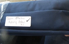 Pottery Barn Teen Metro Blackout Roman shade cordless navy blue 32 64 mark