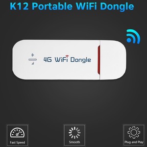 K12 4g Lte Usb Dongle Mobile Broadband Modem Sd Sim Card Reader Wifi