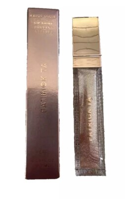 Patrick Ta SHE'S EXPENSIVE Major Glow Lip Shine Pearl .23 fl oz - NEW!