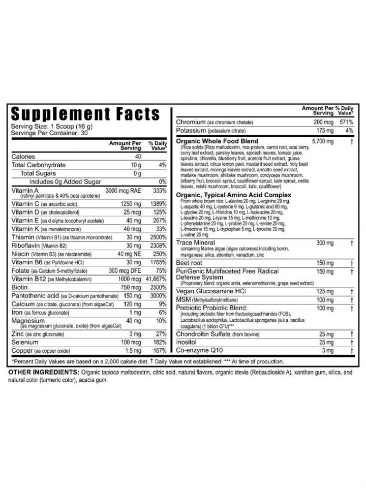 Youngevity Dr. Wallach Beyond Tangy Tangerine 2.0 Powder (2 Pack) - Image 2 of 2