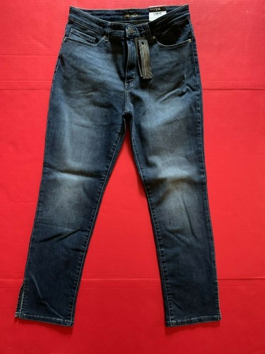 Slim Leg Mid Rise Sculpting Jeans 