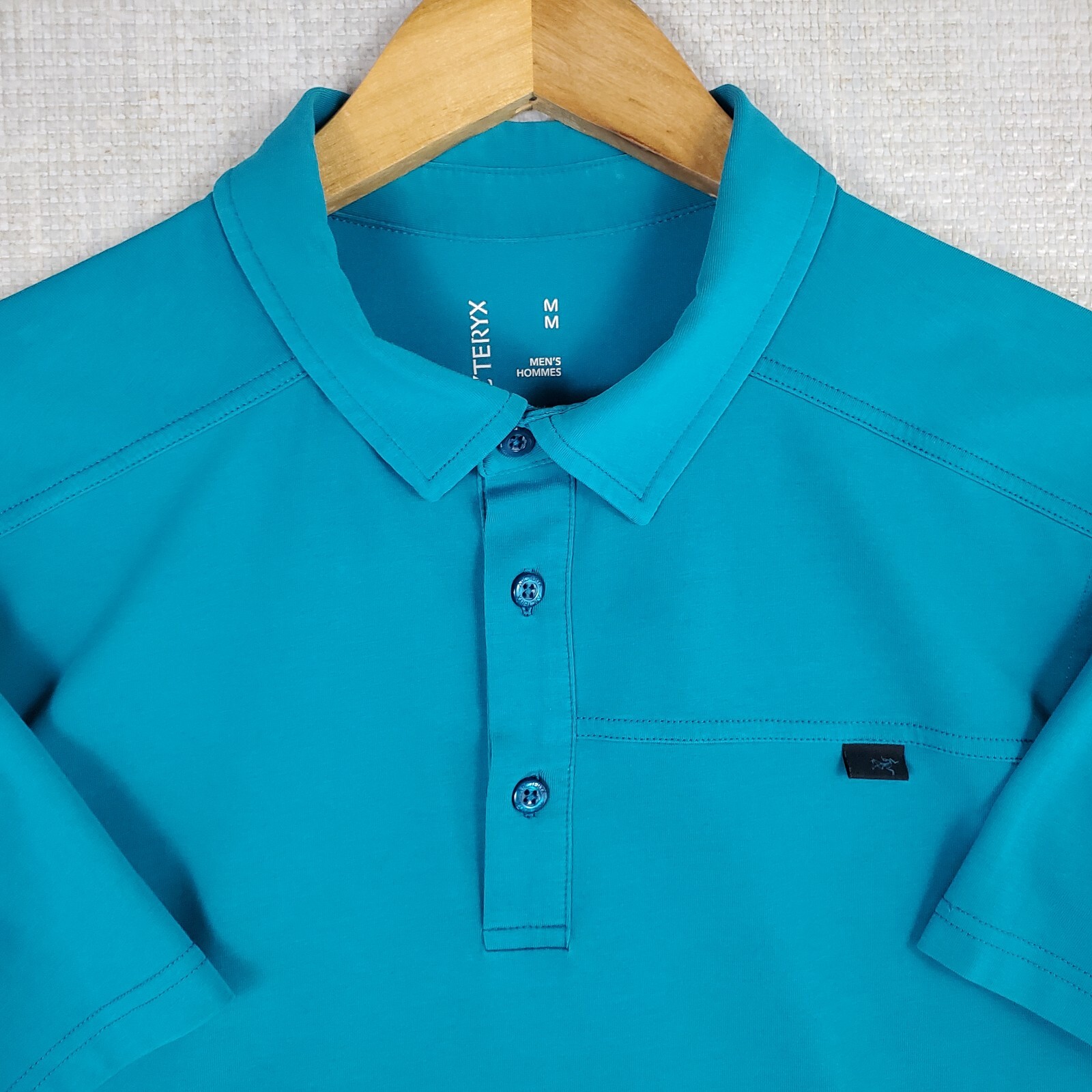 ARC'TERYX Polo uomo ARCTERYX taglia media misto cotone acqua manica corta golf casual
