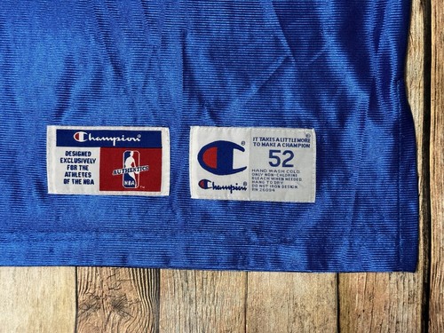 Authentic Champion Allen Iverson 9/11 Rare 2001 Jersey Philadelphia 76ers NBA 52 - Picture 4 of 15