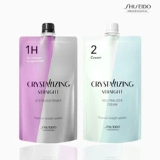 Shiseido Crystallizing Hair Straightener  1H + Neutralizer 400g  &PROMOTION