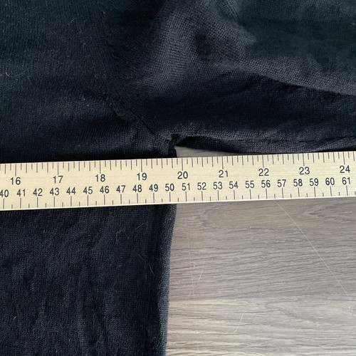 Untuckit Pullover Herren klein schwarz Pull Over Quarter Zip feine Merinowolle - Bild 4 von 6