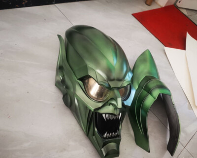 New Hot！ Norman Osborn Green Goblin 1/1 Resin Helmet 2.0 Buckle