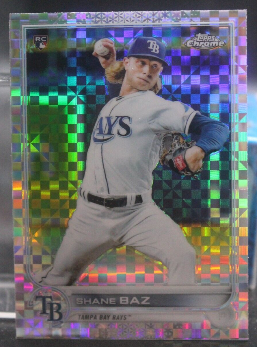2022 Topps Chrome - Shane Baz #201 X-Fractor (RC)