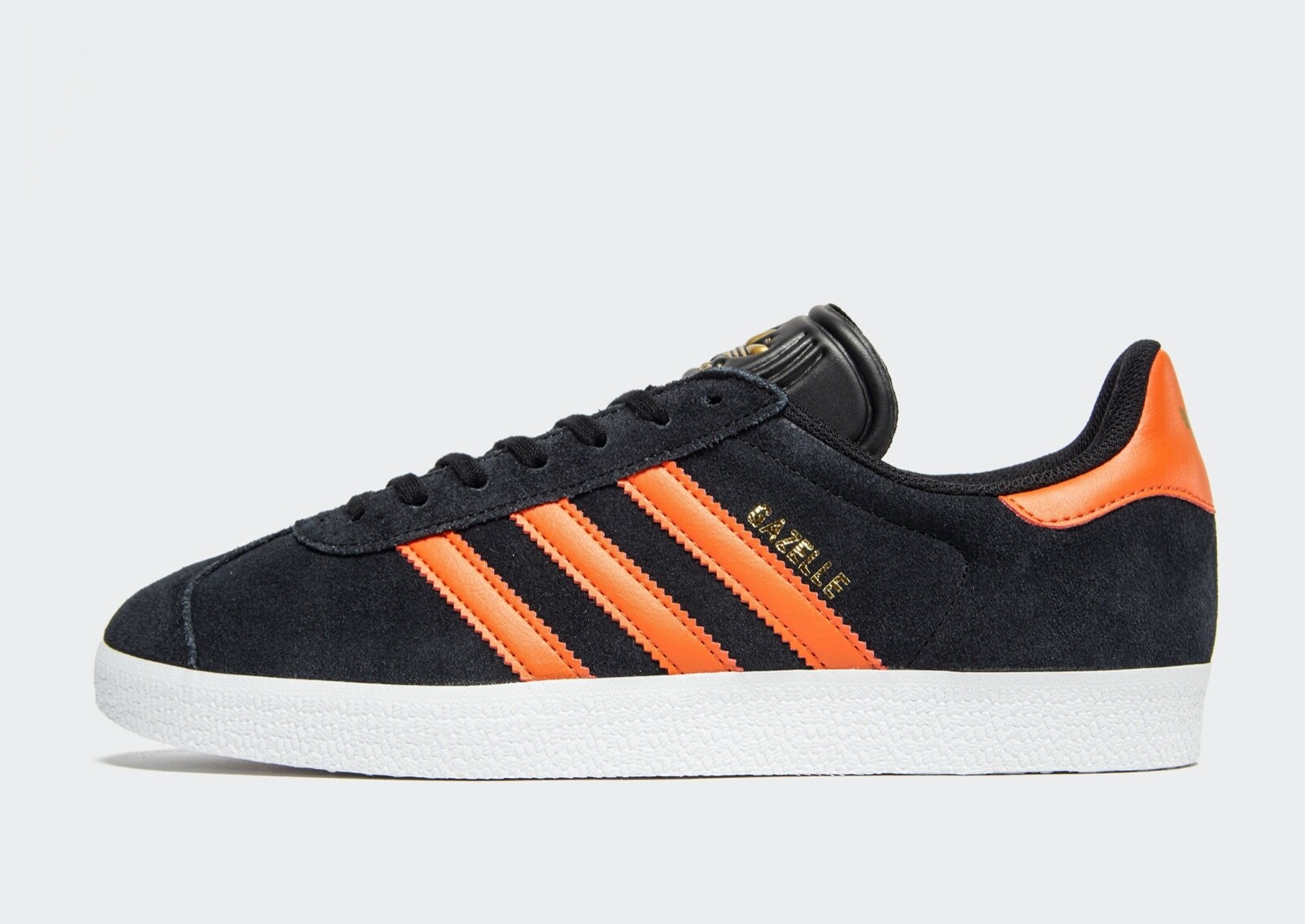 black and orange gazelles mens