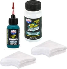 Lucas Extreme Duty Bore Solvent with Gun Oil and Shotgun Patches