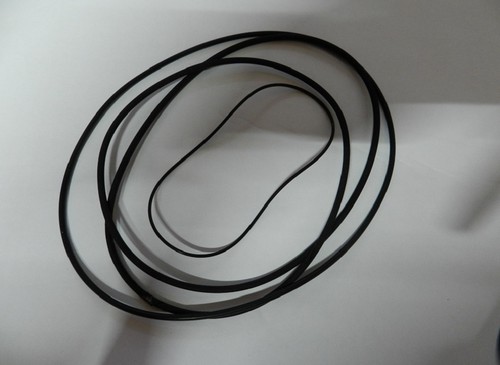 Audio Tape Belt Set Suitable For for Grundig TK 820 (1955) Rubber Drive Belt Kit - Picture 1 of 2