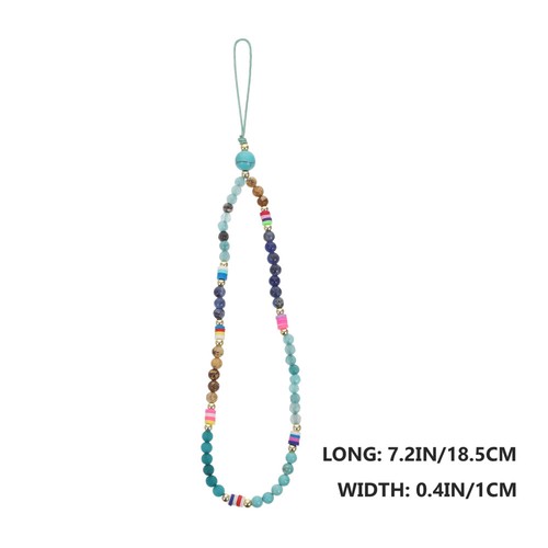 Beaded Phone Pendant Mobile Phone Straps Chain Decorative Phone Strap - Zdjęcie 8 z 12