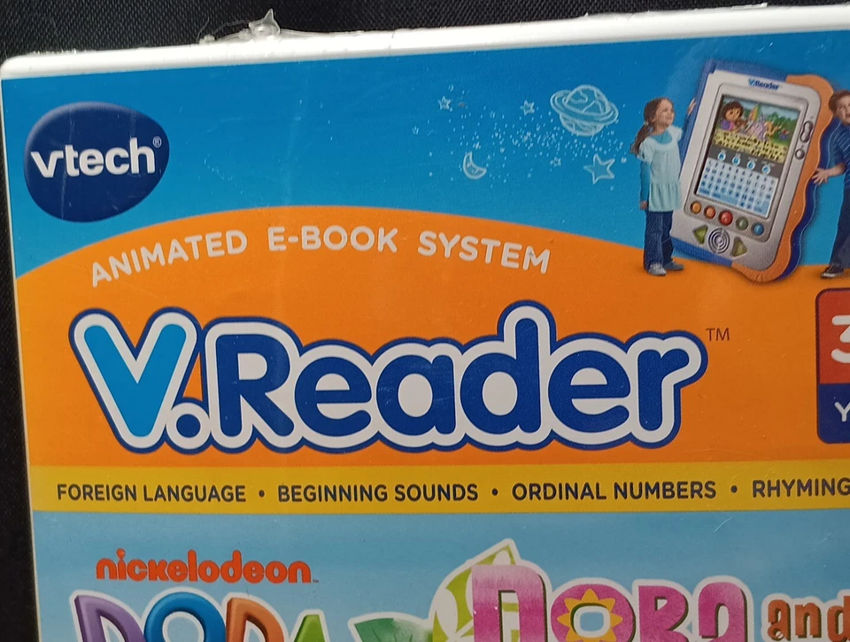 VTech V.Reader Animated E-Book System Dora The Explorer & The Three Little Pigs - Image 4 of 4