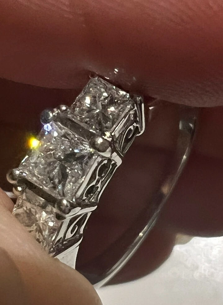 14k Preowned Zales Engagement Ring eBay