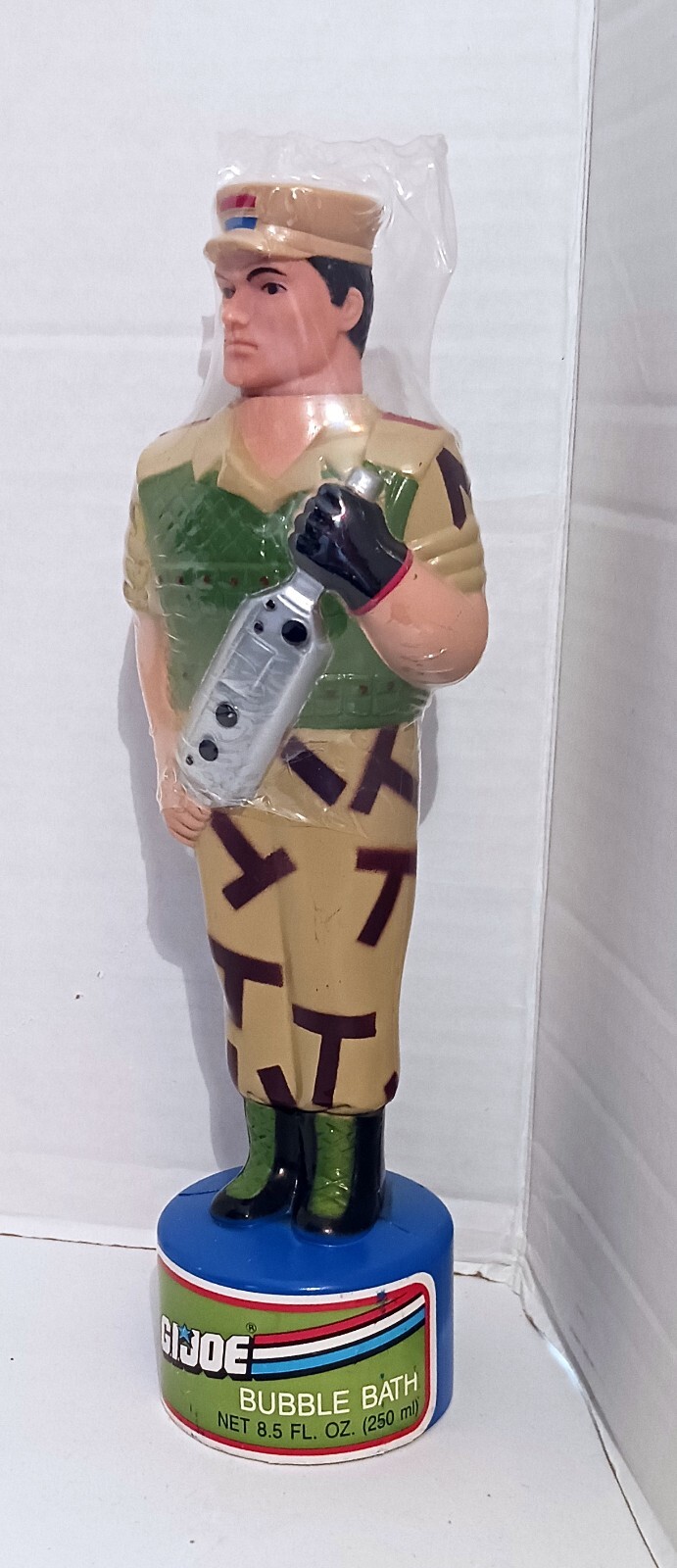G I Joe Vintage Unopened Bubble Bath Desert Camouflage Outfit 1986 Hasbro Ducair