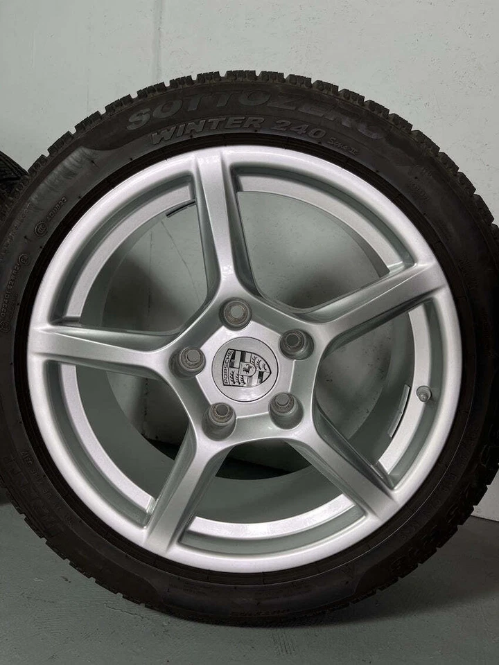 Porsche Boxster 18 Zoll 718 982 Winter Räder Pirelli Cayman MwSt. awb. - Bild 2 von 4