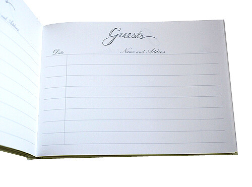 Libro de invitados Pioneer para todas las ocasiones para bodas y más (mismo envío en cualquier cantidad) - Imagen 3 de 3