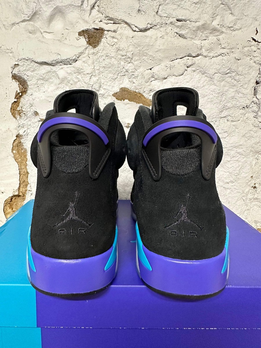 シューズ(男性用) AIR JORDAN 6 RETRO AQUA 26cm Nike Air Jordan 6 Retro 'Aqua' (2023) Black Mens Size US 7