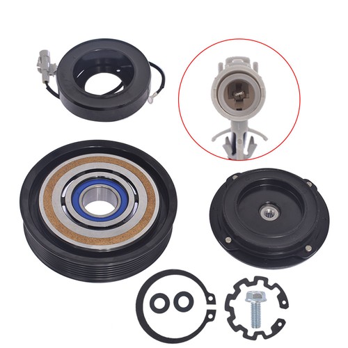 AC Compressor Clutch Kit Pulley Coil For 2003 - 2008 Dodge Ram 1500 8cyl 5.7l - Foto 3 di 9