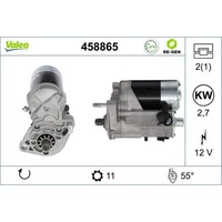 Anlasser Starter 12 V 2,7 Kw 11 ZäHne Valeo FüR U.A. Toyota Land