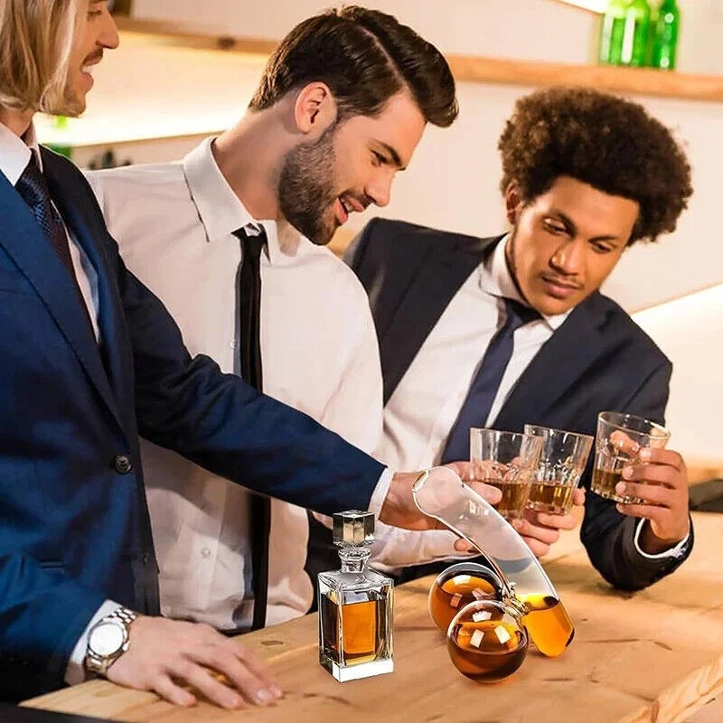 Adult Shaped Barware Wine Decanter 400ML Lead-Free Glass Bachelorette Party - Image 3 of 4