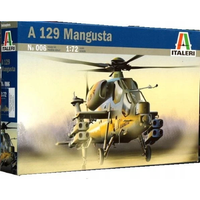 Elicottero A-129 Mangusta Kit 1:72 Italeri Kit Elicotteri -D- Neues Modell