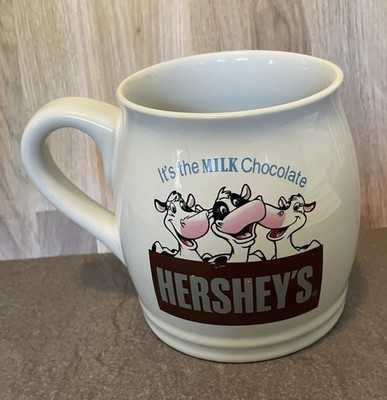 Hershey s Chocolate World Mug Cup Ceramic Happy Cows It s The MILK Chocolate