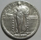 1919-S Standing Liberty Quarter San Francisco Highly Collectible Scarce Key Date