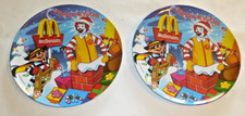 ASSIETTE MCDONALD'S -2005 - ASSIETTE DE NOËL LOT DE 2