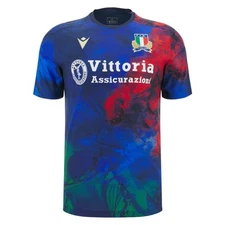 RUGBY ITALY - TRAINING SHIRT - MACRON - Season 2025/26