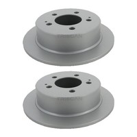 2 Bremsscheiben Voll Ø 299 Mm Triscan Passend FüR U.A. Ssangyong Kyron