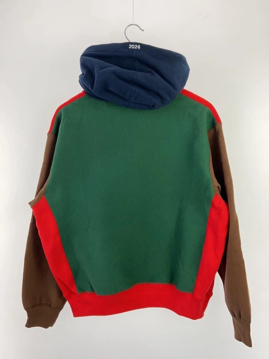 Supreme Felpa con Cappuccio 24AW Box Logo Felpa Multicolore Piccola Cotone Usata