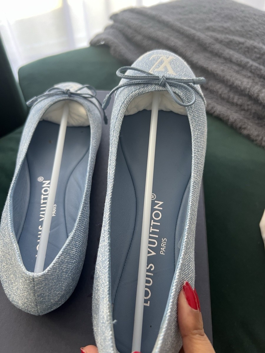 Louis Vuitton Denim Ballet Shoes | eBay UK