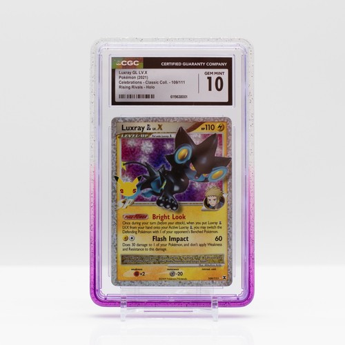 Luxray GL LV.X graded CGC 10 for sale on eBay