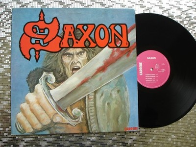 Saxon ~ Saxon ~ 1979 French import NWOBHM LP  Carrere  67.331