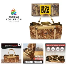 12 Slot Decoy Bag for Duck Hunting - Enhanced Protection & Storage Solutions