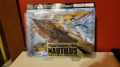 X-plus Nautilus 20,000 Leagues Figure Under The Sea Disney Capitain Nemo NEW