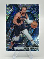 2024-25 Panini Mosaic Choice Jalen Brunson blue camo Prizm New York Knicks /35