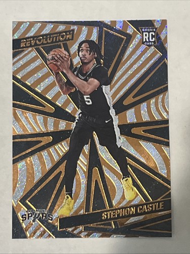2024-25 Panini Revolution Rookie #116 Stephon Castle RC Spurs
