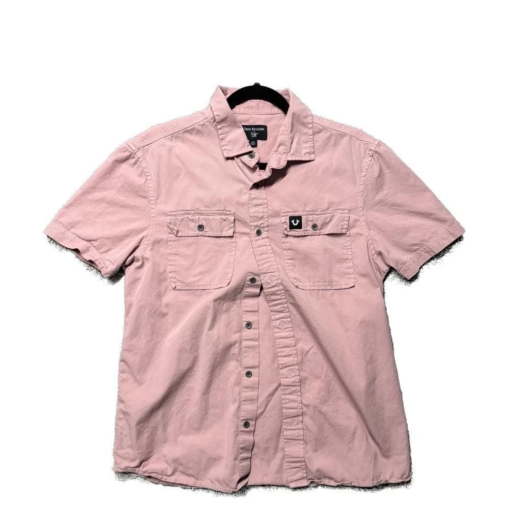 True Religion Pink Shirts for Men for sale | eBay
