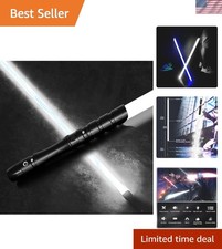 2-in-1 Darth Maul Lightsaber - Realistic FX Sound Metal Hilt Design