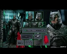 Manipple 1/12 Dark Armor Action Figure Battle-Damaged 3rd Party Armored Batman 