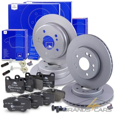 ATE BREMSSCHEIBEN +BELÄGE+WK VORNE+HINTEN FÜR MERCEDES 190-ER W201 E-KLASSE W124 - Bild 1 von 4