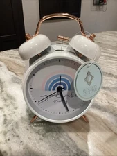 Concepts in Time D10706WRN - Good Vibes Only: Rainbow Desk Clock