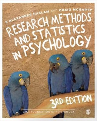Research Methods and Statistics in Psychology Paperback