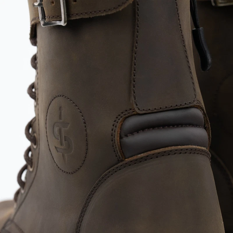 Spada Piston Lady Ce Ladies Motorbike Motorcycle Boots Brown, photo 4 of 9