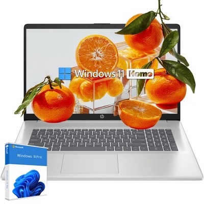 HP 17.3'' FHD Laptop AMD Ryzen 5-7430U UpTo 4.3GHz 64GB RAM 2TB SSD Windows 11 H